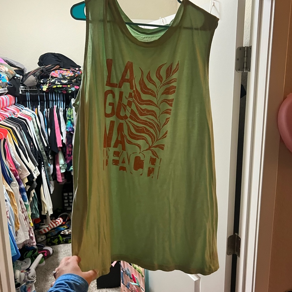 Torrid Laguna Beach California Tank Top